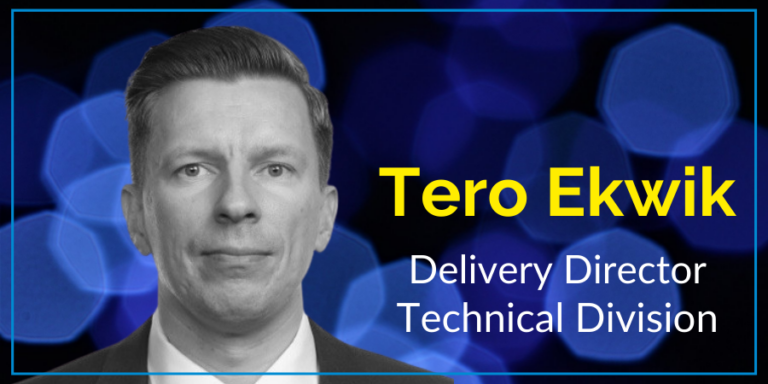 Tero Ekwik directing sales and delivery processes