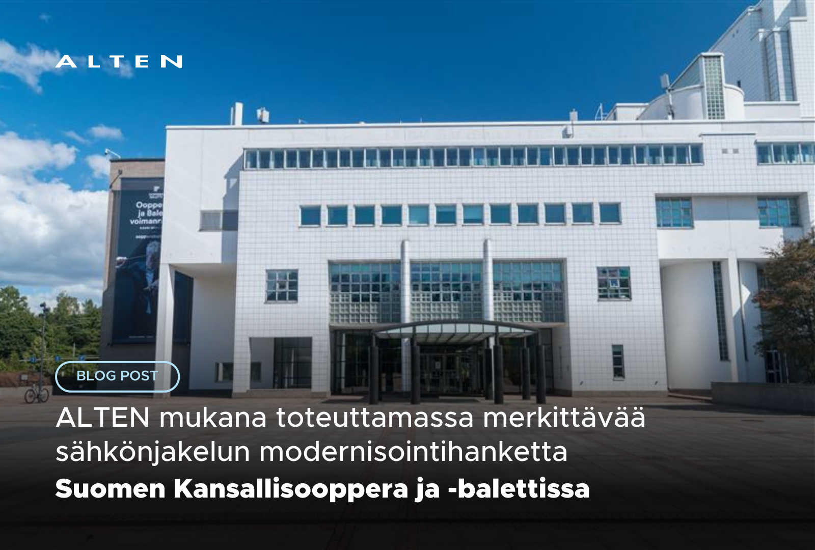 ALTEN Finland reference opera ballet